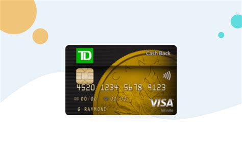 Td Cash Back Visa Infinite Review For 2022 The Anti Inflation Card