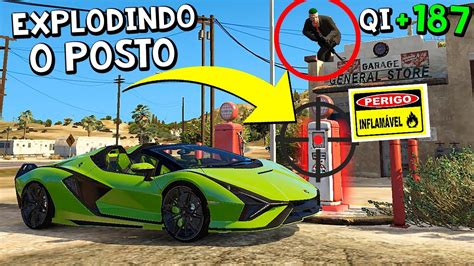 ARMADILHA No POSTO De GASOLINA GTA RP YouTube