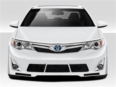 Toyota Camry Racer Duraflex Front Bumper Lip Body Kit 2012 2014