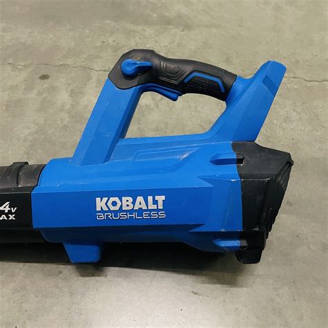 Kobalt Khb 4124b 03 24v 410 Cfm 100 Mph Battery Handheld Leaf Blower Tool Only Ebay