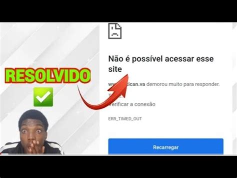 Não é possível acessar esse site Como solucionar Parte 2 YouTube