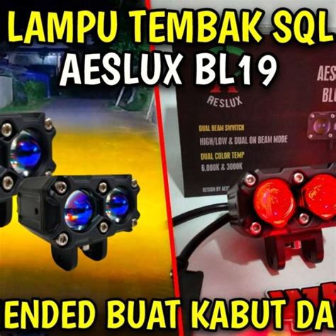 Jual Lampu Sorot Laser Sql Mata Aeslux Bl Putih Kuning Demon