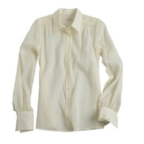 J Crew Tops Jcrew Swissdot Annette Blouse Poshmark