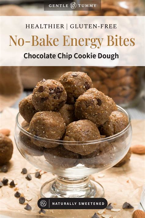 Best Gluten Free Chocolate Chip Cookie Dough Energy Bites