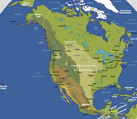 North America Map