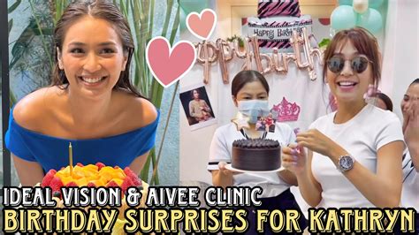 Sobrang Daming Nagmamahal Kay Kathryn Bernardo Birthday Surprise From