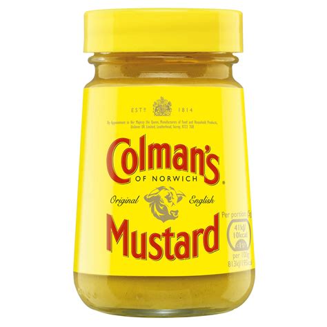 Colmans English Mustard 170g Table Sauce Iceland Foods