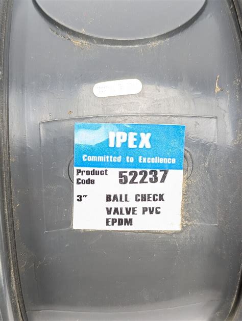 IPEX 52237 3 Ball Check Valve PVC EPDM NEW EBay