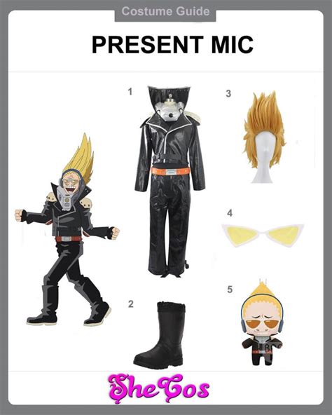 The Perfect Diy Guide Of Present Mic Cosplay Shecos Blog