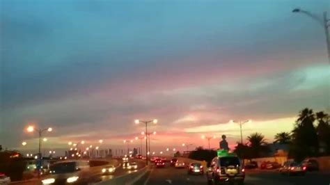 Al Dhaid Road Sharjah At Sunset Part 3 Youtube