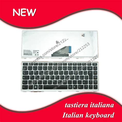 IT Italian Keyboard For Lenovo IdeaPad U310 SILVER FRAME BLACK Laptop