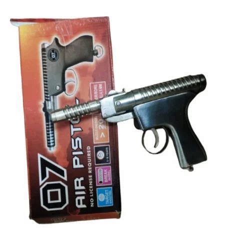 07 Silver Black Air Pistol at Rs 1700 | Air Pistol in New Delhi | ID ...