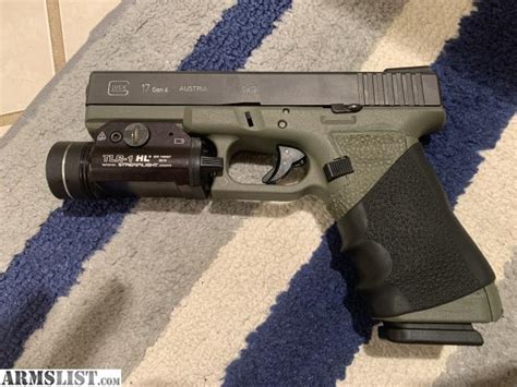 Armslist For Saletrade Glock 17 Gen 4od Green Night Sites And Tlr 1hl