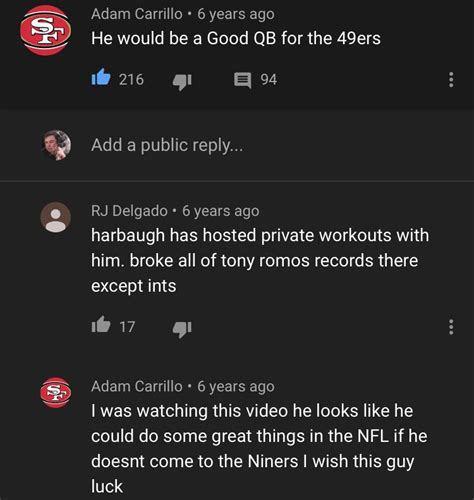 This was on a jimmy garoppolo college highlights video mans called it ...