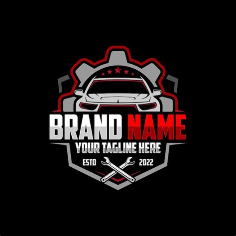 Premium Vector | Car repair logo template car repairing