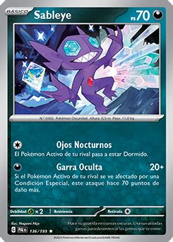 Sableye Evoluciones En Paldea Base De Datos De Cartas De Jcc