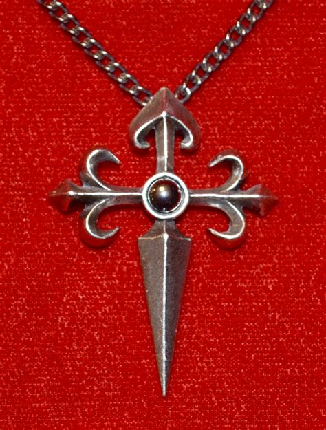 Santiago Cross Pendant - New Moon Cottage