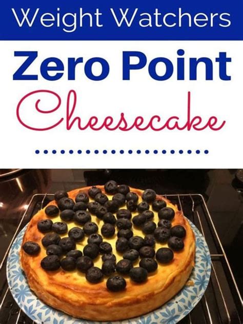 Zero Point Weight Watchers Cheesecake Recipe Healthy And Tasty