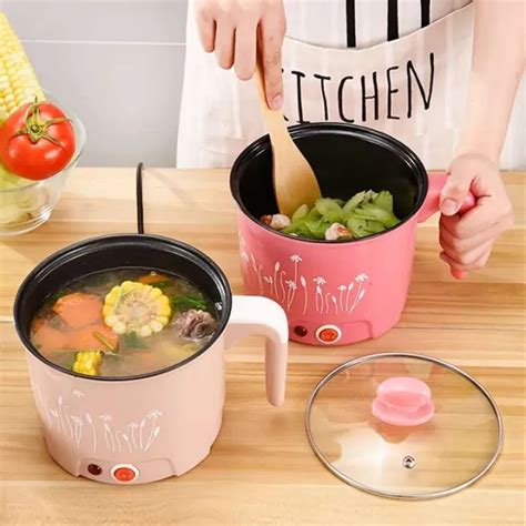 JYL 1 5L Multifunction Electric Skillet Stainless Steel Hot Pot Noodles Rice Cooker Steamed Egg