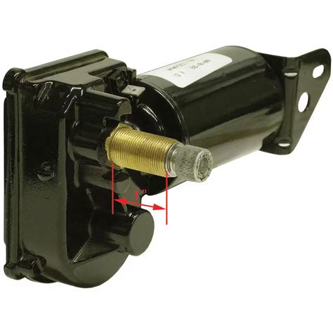 Universal Wiper Motor With 1 Shaft Mill Supply Inc