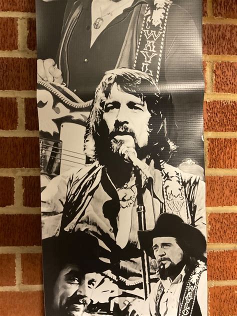 Johnny Cash And Waylon Jennings Poster