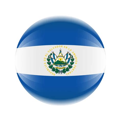 Paraguay Flag Icon In The Form Of A Ball Vector Eps 10 Stock Vector By