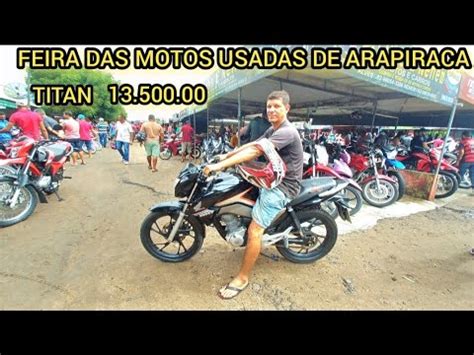 Feira Das Motos Usadas Bastante Op Es Em Arapiraca Parte Nordeste