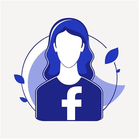 Premium Vector | Minimalist Facebook Logo Design with Social Media Icons