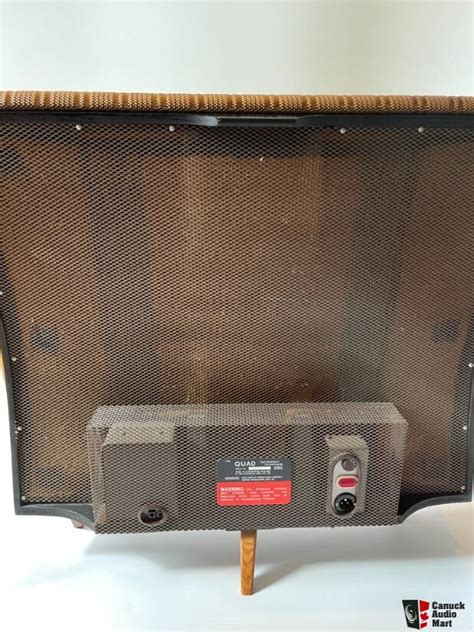 Quad Esl Electrostatic Loudspeaker In Pristine Condition Photo