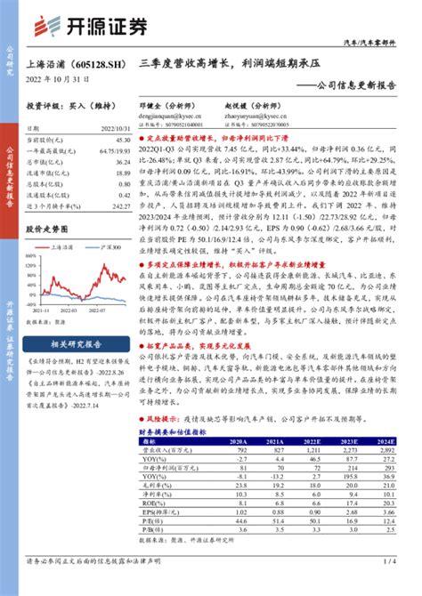 公司信息更新报告：三季度营收高增长，利润端短期承压