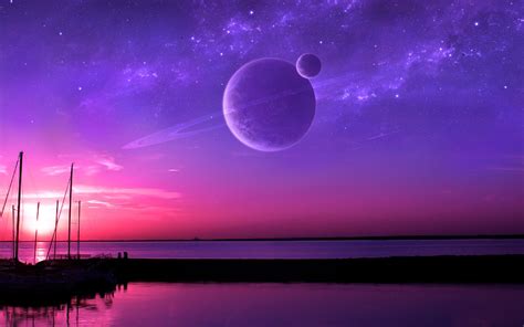 Wallpaper : 1920x1200 px, beach, planet, sea, space, sunset, water 1920x1200 - - 673063 - HD ...