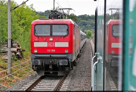 Im Hp Kahla Thür kommt 112 166 4 dem anderen n Wagen Ersatzzug