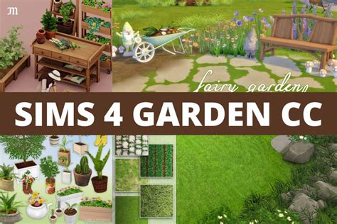 33 Sims 4 Garden CC Tools Terrain Gnomes More We Want Mods