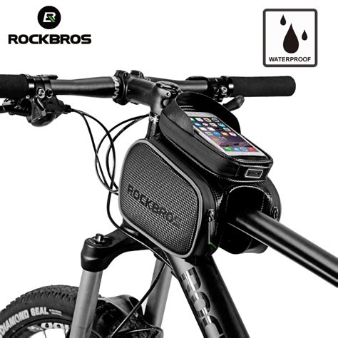 Rockbros Ciclismo Bicicleta Saco Tubo Superior Prova De Chuva Mtb