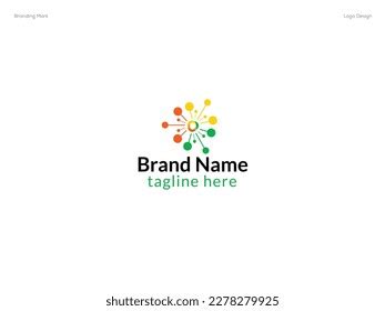 Tech Logo Design Fresh Color Stock Vector (Royalty Free) 2278279925 ...