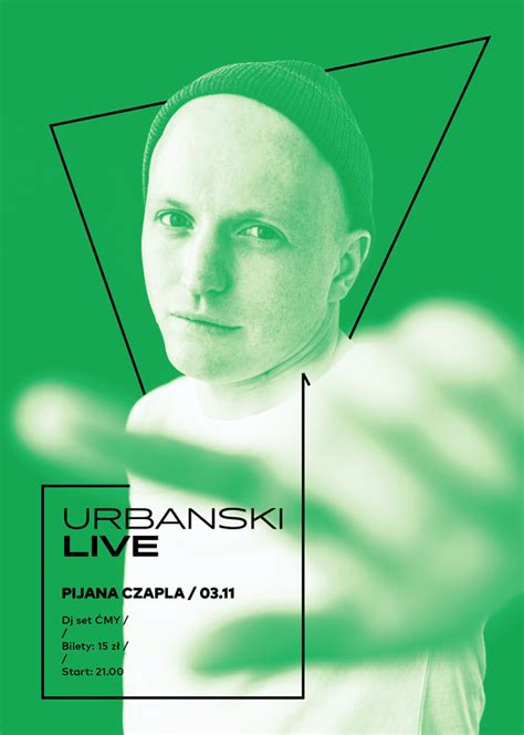 Urbanski Live 2017 By UVMW Typo Graphic Posters