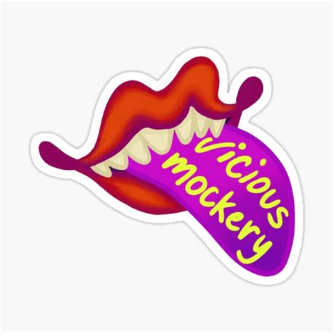 "Vicious Mockery Bard Cantrip" Sticker for Sale by novipine | Redbubble