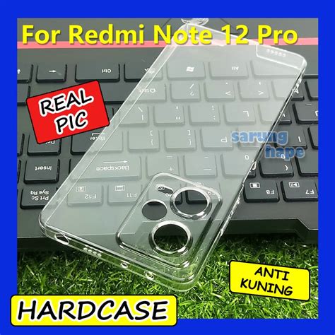 Jual Xiaomi Redmi Note 12 Pro 5G Mika Transparan Clear Hard Case