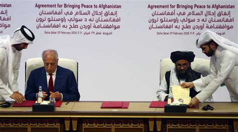 Us Afghan Taliban Sign Historic Peace Agreement In Doha