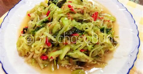 Resep Labu Siam Tumis Pete Enak Dan Mudah Cookpad