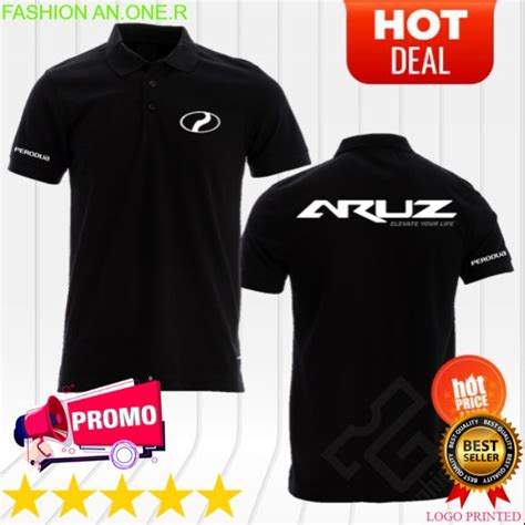 Jual POLO LOGO SABLON Ready Stock Perodua Aruz Polo T Shirt LOGO