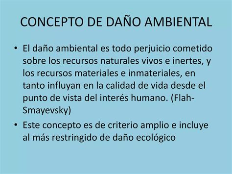 Responsabilidad Civil Por Da O Ambiental Ppt