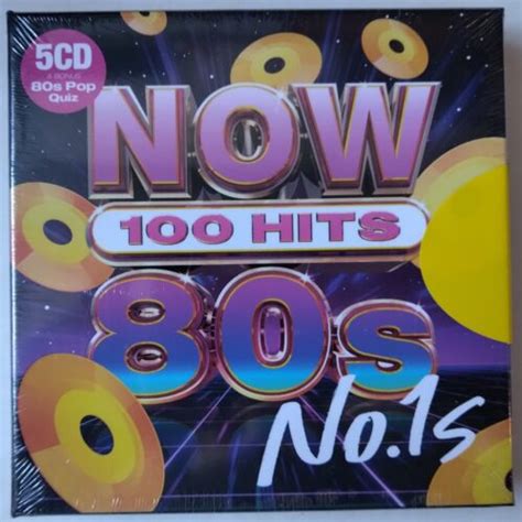 Now 100 Hits 80s No 1s CD 5 Discs New Sealed 194398066424 EBay