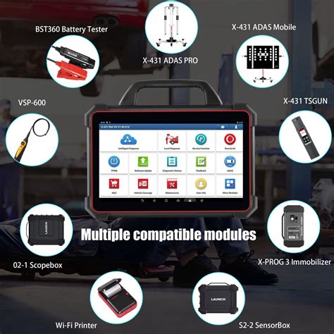 Launch X 431 PAD VII PAD 7 With ADAS Calibration Automotive Diagnostic