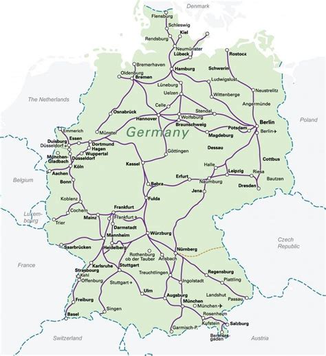 Germany Train Map: Efficient Way to Explore