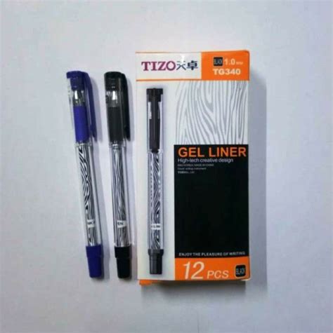 Pulpen Gel Tizo Pack Hitam