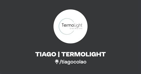 TIAGO TERMOLIGHT Instagram Linktree