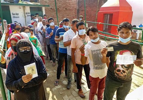 Over 55 Voting Recorded In 6th Phase Of Up Polls India News