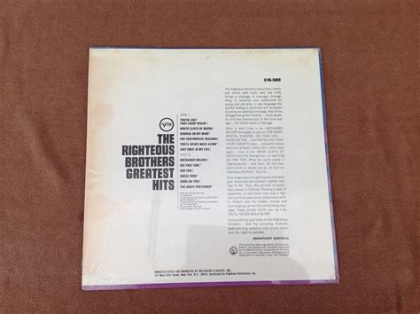 The Righteous Brothers Greatest Hits Verve V6 5020 EBay