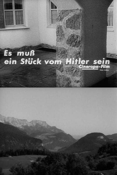 Es muß ein Stück vom Hitler sein kino co